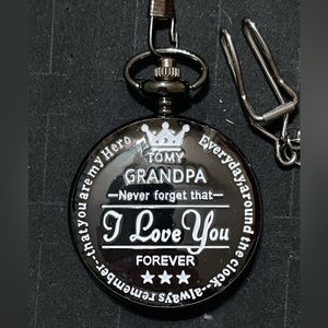 Watch new grandpa pocket watch NWT